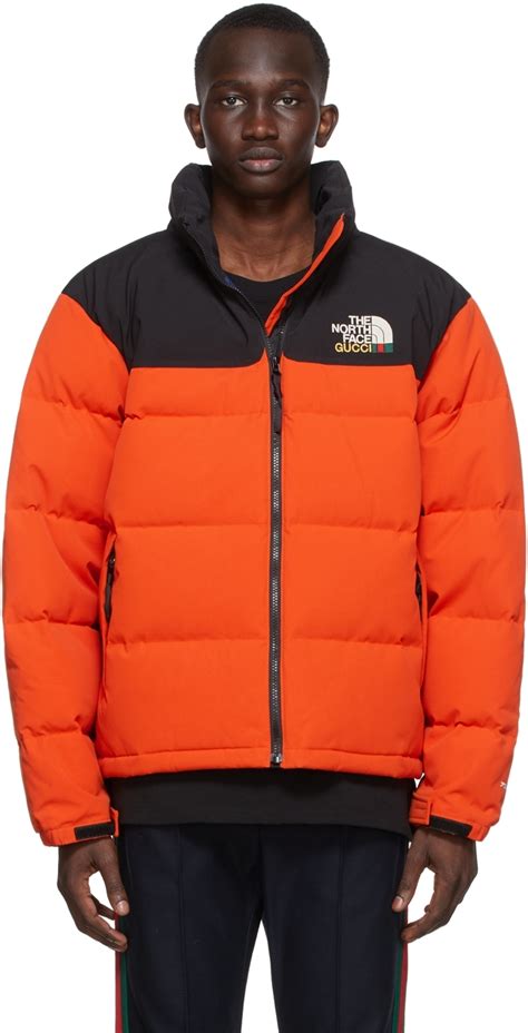 gucci north face orange|Gucci north face price.